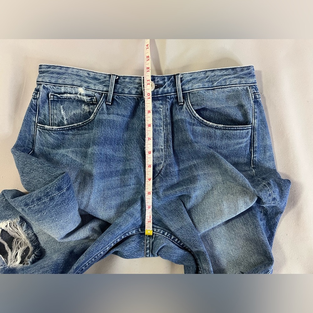 3x1 NYC‎ Womens Denim High Rise Medium Wash Flare Jeans Blue Size 30 Button Fly - Picture 2 of 11
